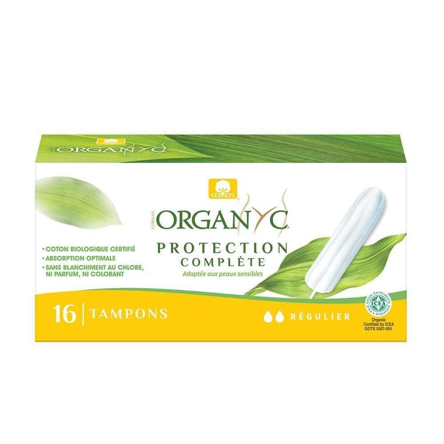 Тампони з органічної бавовни Organyc Normal x16: ціни та характеристики