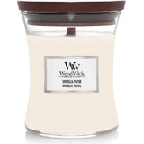 Свеча WoodWick Vanilla Musk medium 1×275 г, ароматическая свеча