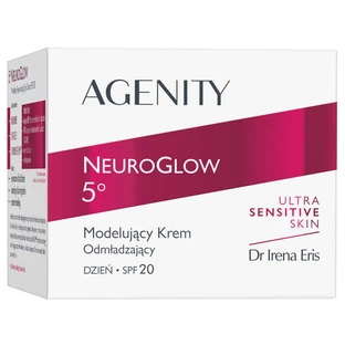 Agenity 5° NeuroGlow, моделюючий омолоджуючий денний крем, SPF 20, 50 мл