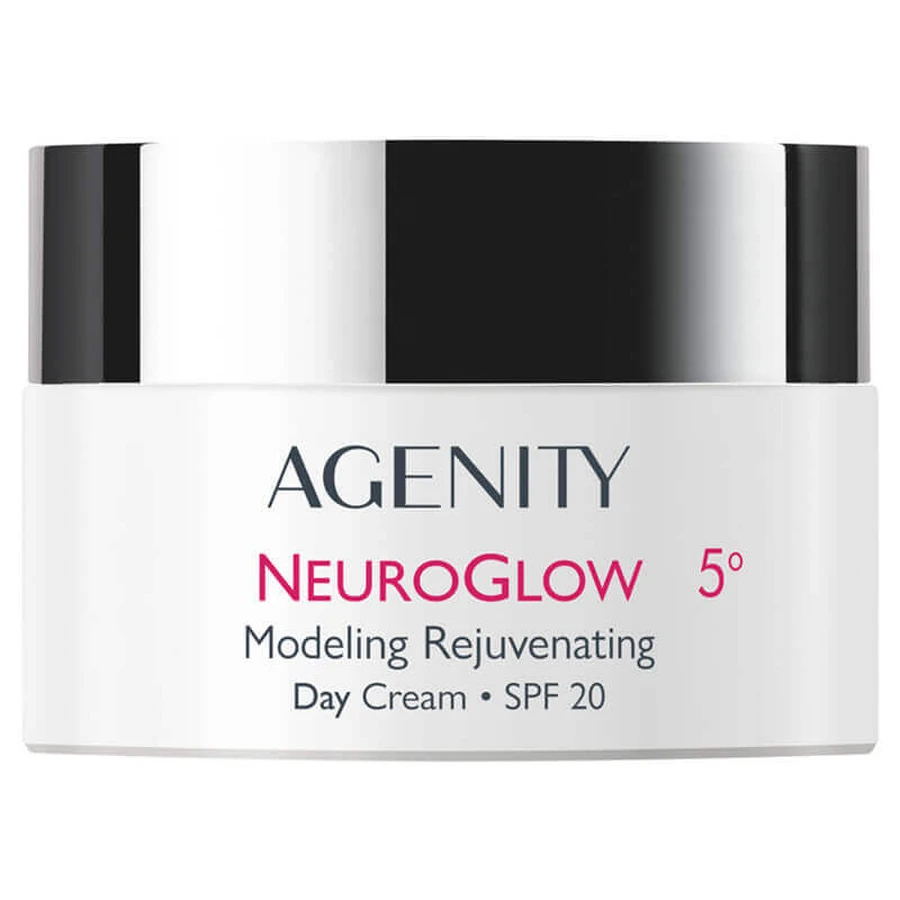 Agenity 5° NeuroGlow, моделюючий омолоджуючий денний крем, SPF 20, 50 мл: ціни та характеристики