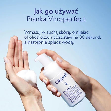 Caudalie Vinoperfect Bright Micropeel, піна для мікрошліфування, 100 мл: ціни та характеристики