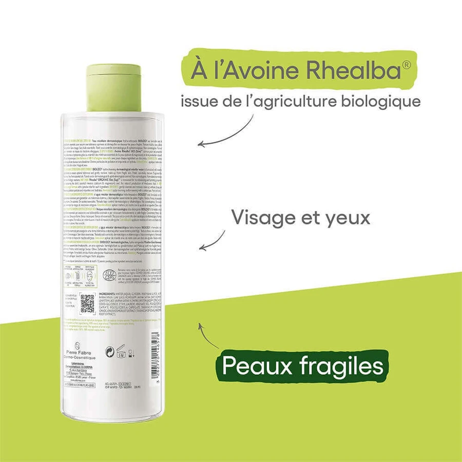 A-Derma Biology Organic hydra cleansing micellar water 400 ml: цены и характеристики