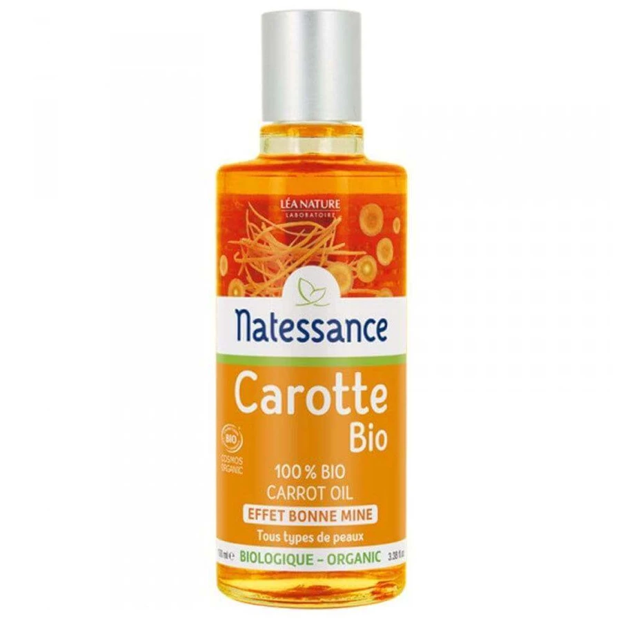 Natessance Organic Pure Healthy Glow Морковное масло 100 мл: цены и характеристики