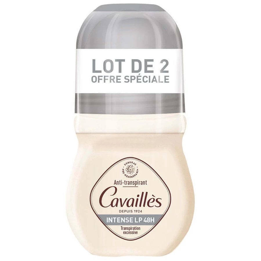 Дезодорант Cavaillès Intense LP Дезодорант-рулон 48H Надмірне потовиділення 2х50мл: ціни та характеристики