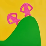 Luu Kids, сенсорный прорезыватель, рыбка Гиги, розовый, после 4 месяцев, 1 шт.