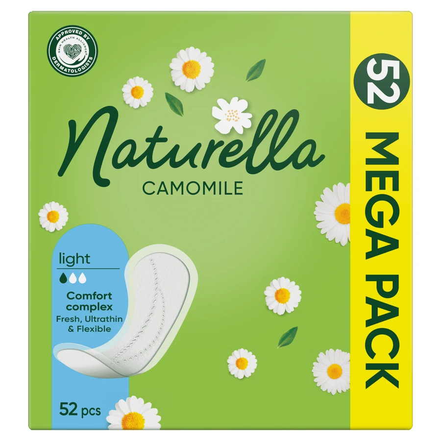 Naturella, гігієнічні прокладки, ромашкові, світлі, 52 шт.: ціни та характеристики