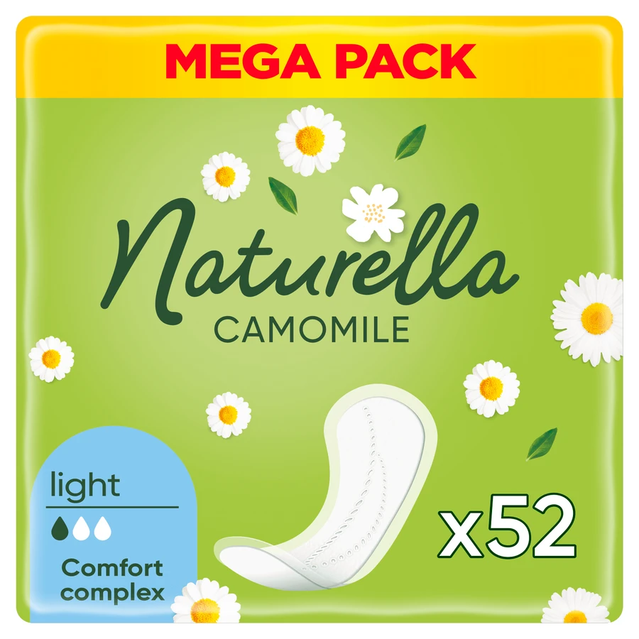 Naturella, гігієнічні прокладки, ромашкові, світлі, 52 шт.: ціни та характеристики
