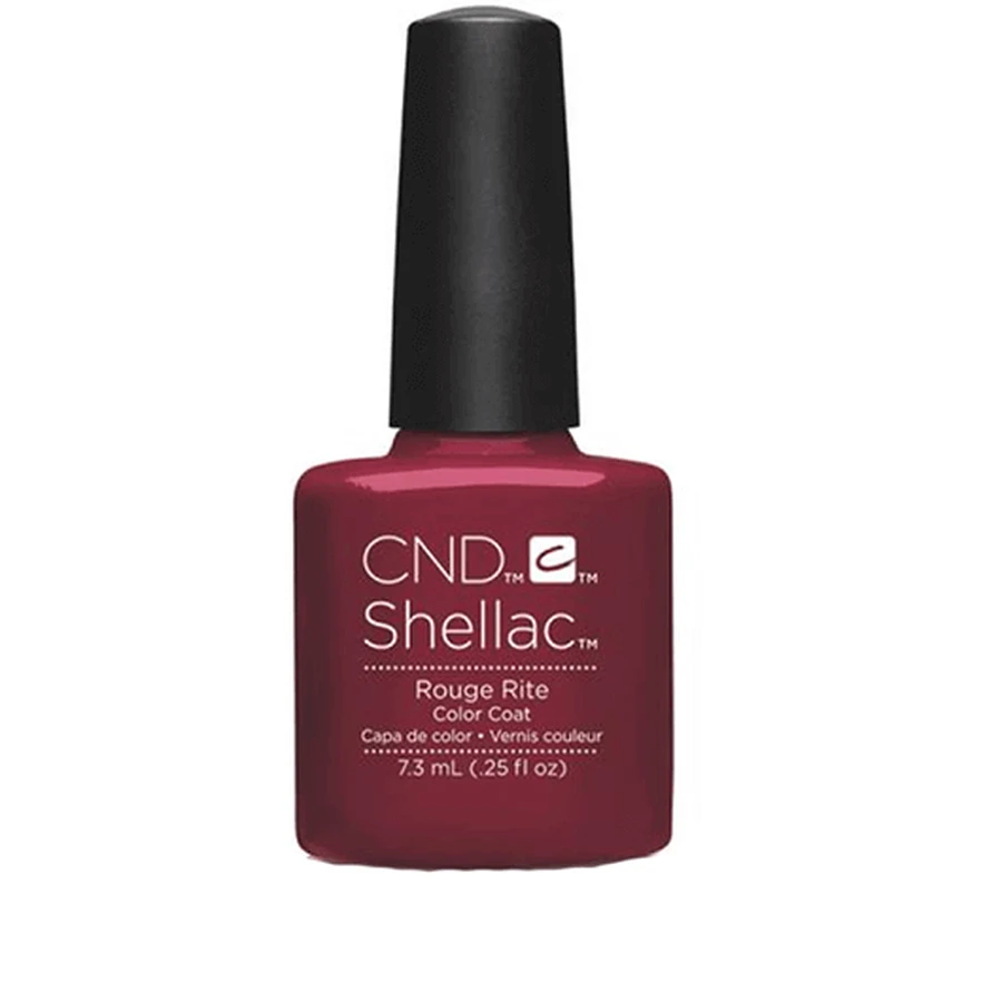 Напівстійкий лак для нігтів CND Shellac Shellac Rouge Rite 7.3 мл: ціни та характеристики