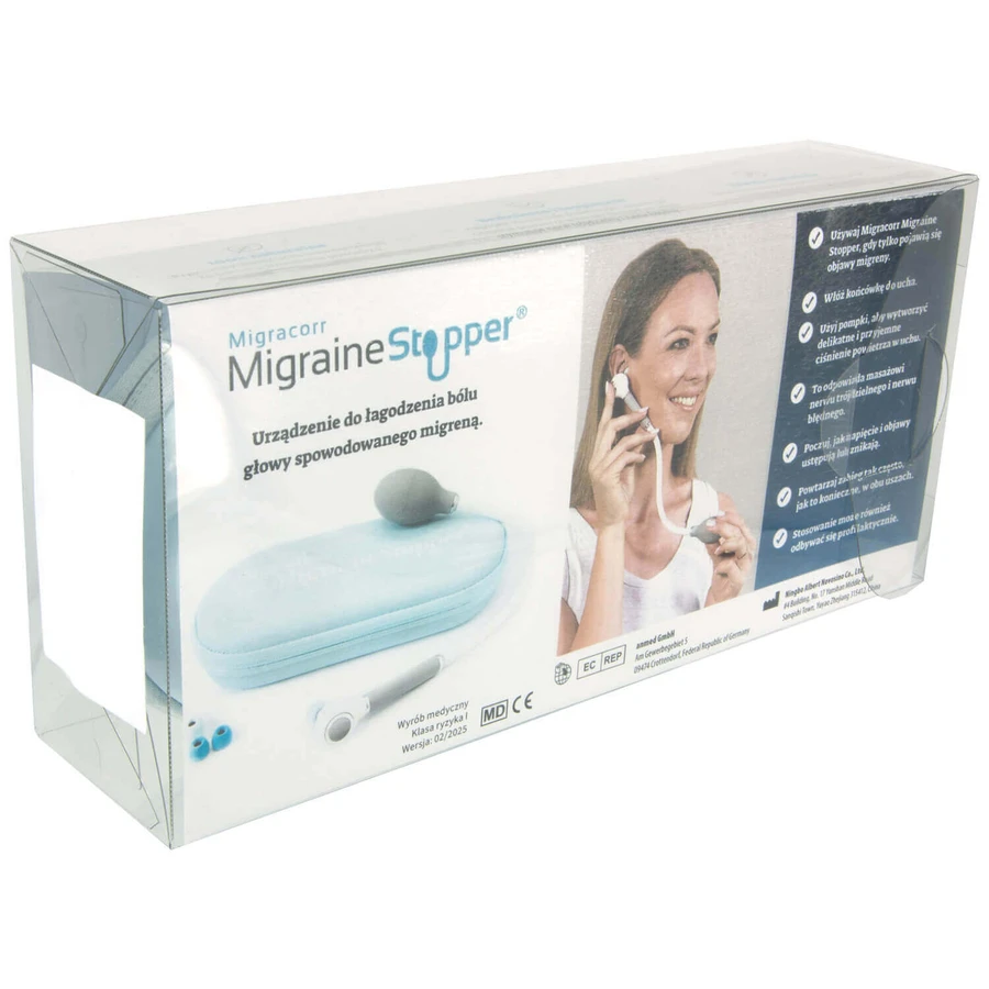 Migracorr Migraine Stopper, устройство для снятия головной боли при мигрени, 1 штука: цены и характеристики