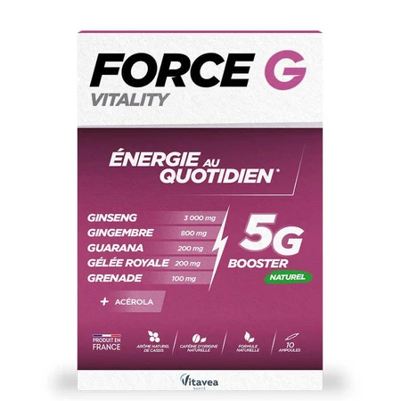 Vitavea Santé Force G Daily Energy Vitality 10 ампул: ціни та характеристики