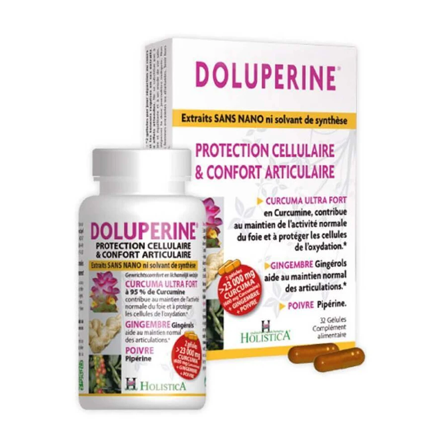 Holistica Doluperine Клеточная защита и оздоровление суставов 32 капсулы: цены и характеристики