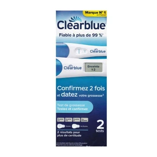 Clearblue Тест на вагітність дует підтвердження + визначення вагітності 2 тести