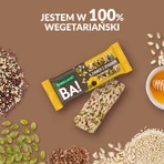 Bakalland BA! Злаковий батончик, 5 зерен з медом, 40 г: ціни та характеристики