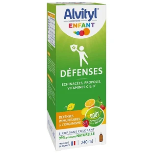 Сироп Urgo Healthcare Alvityl Defensec зі смаком тутті-фрутті, 240 мл