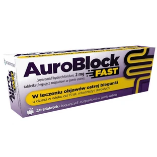 AuroBlock Fast 2 мг, 20 таблеток