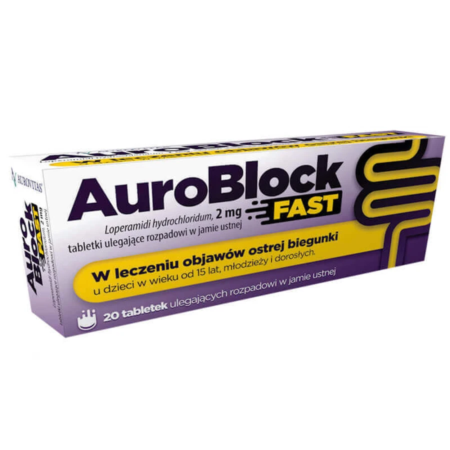 AuroBlock Fast 2 мг, 20 таблеток: цены и характеристики