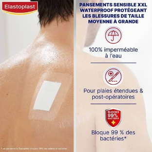 Водонепроникні пластирі Elastoplast XXL x5