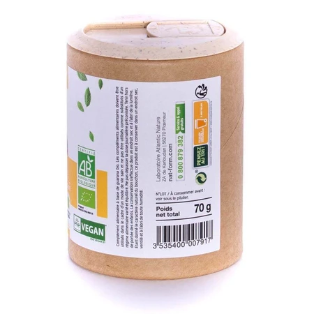 Nat&Form GUARANA ORGANIC 120 капсул: ціни та характеристики