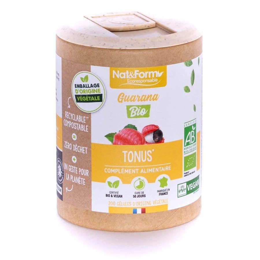Nat&Form GUARANA ORGANIC 120 капсул: ціни та характеристики