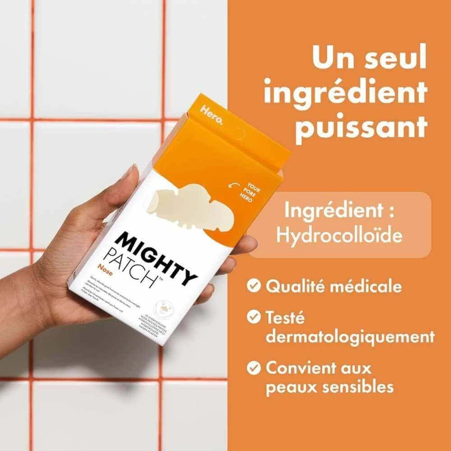 Hero Mighty Patch Patchs Spécial Nez Superficie x10 Patches: цены и характеристики