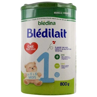 Blédina Bledilait 1 Молочный порошок Первый возраст от 0 до 6 месяцев 800 г