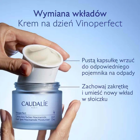 Caudalie Vinoperfect, крем від гіперпігментації з ніацинамідом, денний, запас, 50 мл: ціни та характеристики