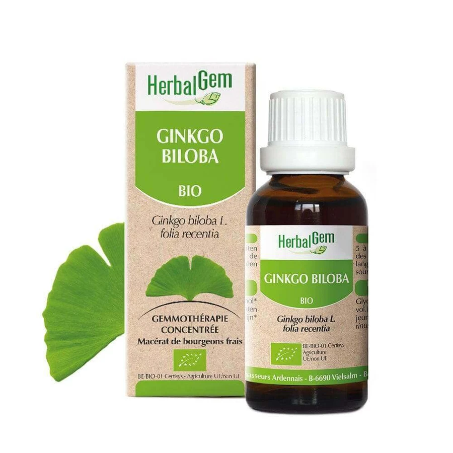 Herbalgem Organic Ginkgo Biloba 30ml: цены и характеристики
