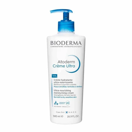 Bioderma Atoderm Ультрапитательный крем для лица и тела для чувствительной кожи 500 мл: цены и характеристики