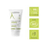 Зволожуючий крем для рук та нігтів A-Derma з біо-гіалуроновою кислотою 50 мл: ціни та характеристики