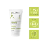 A-Derma Увлажняющий крем для рук и ногтей с биогиалуроновой кислотой 50 мл