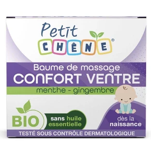 Petit Chêne Органический массажный бальзам для оздоровления живота 40 мл