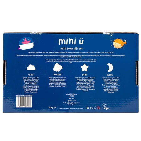 Mini U, набір високих дитячих кульок для ванни, 520 г: ціни та характеристики