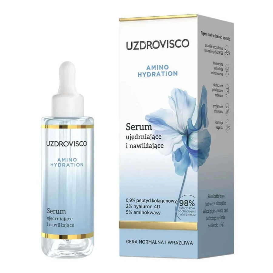 Uzdrovisco Amino Hydration, укрепляющая и увлажняющая сыворотка, 30 мл: цены и характеристики