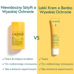 Caudalie Vinosun Protect, стік невидимий для захисту від сміху, SPF 50, 15 г: ціни та характеристики