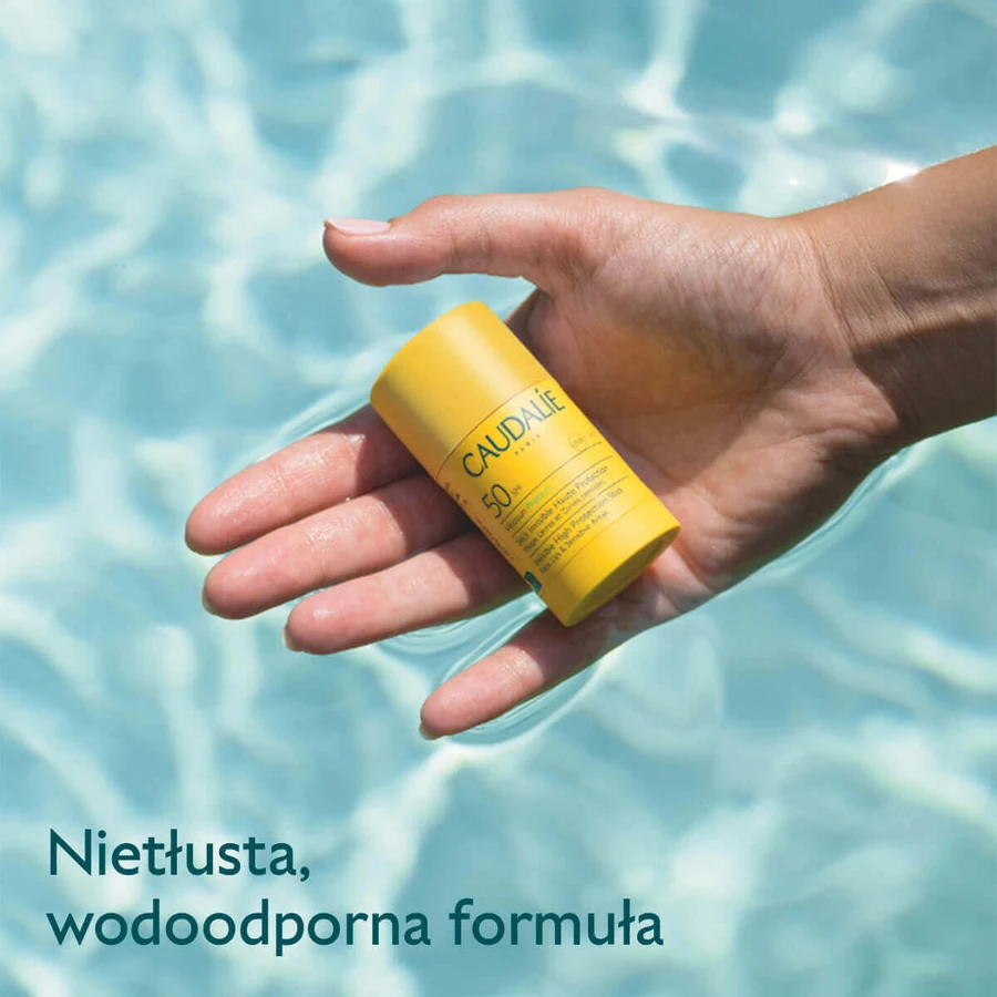 Caudalie Vinosun Protect, стік невидимий для захисту від сміху, SPF 50, 15 г: ціни та характеристики