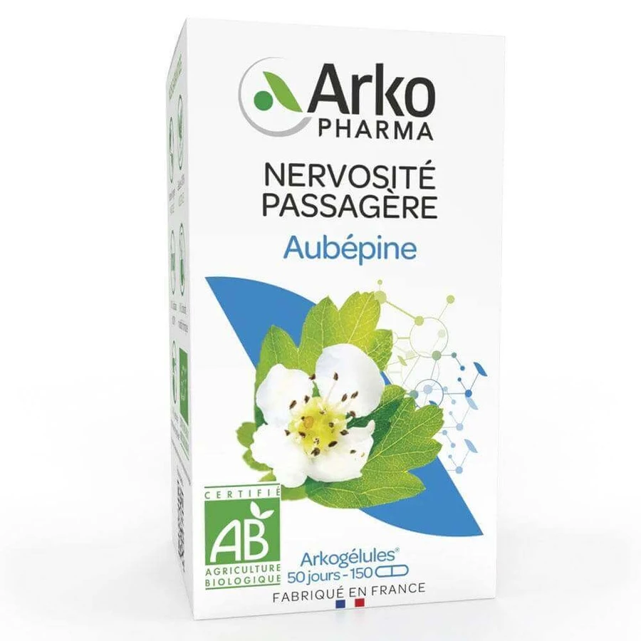 Arkopharma Arkocapsule Nervousness Passenger Organic Hawthorn 150 Capsules: цены и характеристики