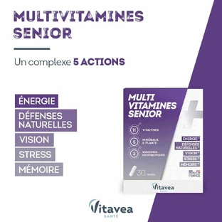 Vitavea Santé Мультивітаміни для людей похилого віку х 30 капсул
