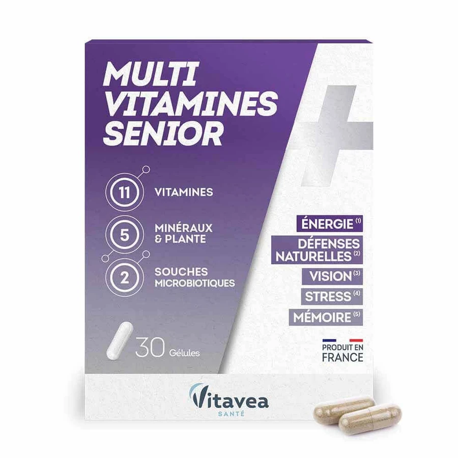 Vitavea Santé Мультивітаміни для людей похилого віку х 30 капсул: ціни та характеристики