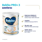 Набір Bebiko Pro+ 3 Nutriflor Pro+, модифіковане молоко, від 1 року, 3 х 700 г + Ziajka, гель для миття тіла та волосся для дітей, від 6 місяців, 400 мл безкоштовно: ціни та характеристики