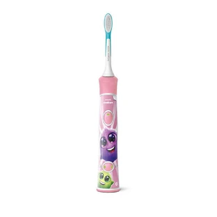 Philips Перезаряжаемая электрическая зубная щетка sonic Kids Pink Hx6352/42