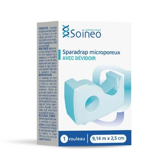 Soineo Micropore Plaster с дозатором 9,14мх2,5см 1 руло