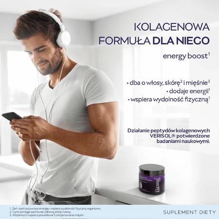 Колагенова формула для чоловіків Reme Men, зі смаком чорної смородини, 150 г: ціни та характеристики