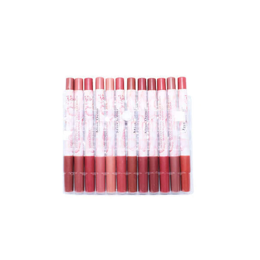 Набор из 12 карандашей для губ, Miss Demi, Lipstick Pencil: цены и характеристики