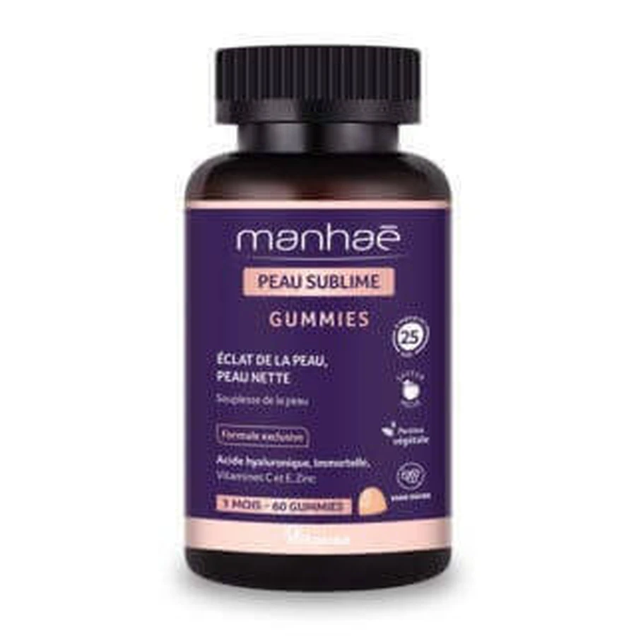 Manhaé Peau Sublime 60 жувальних гумок: ціни та характеристики