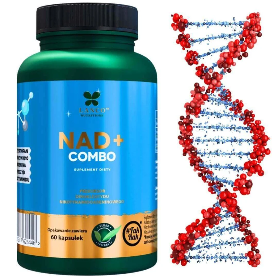 Lanco Nutritions NAD+ Combo, 60 капсул: цены и характеристики