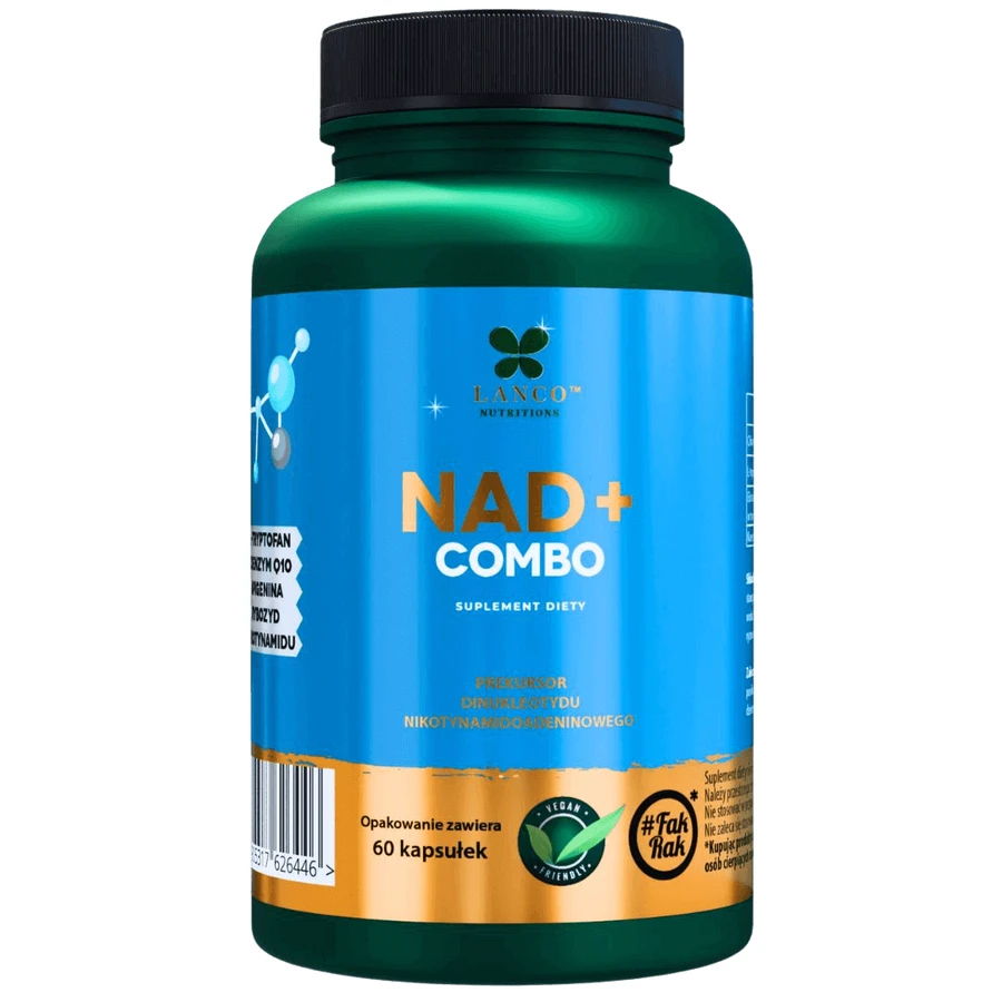 Lanco Nutritions NAD+ Combo, 60 капсул: цены и характеристики
