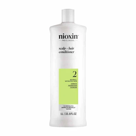 Nioxin System 2 Кондиционер для натуральных волос и усиленного выпадения 1 л: цены и характеристики