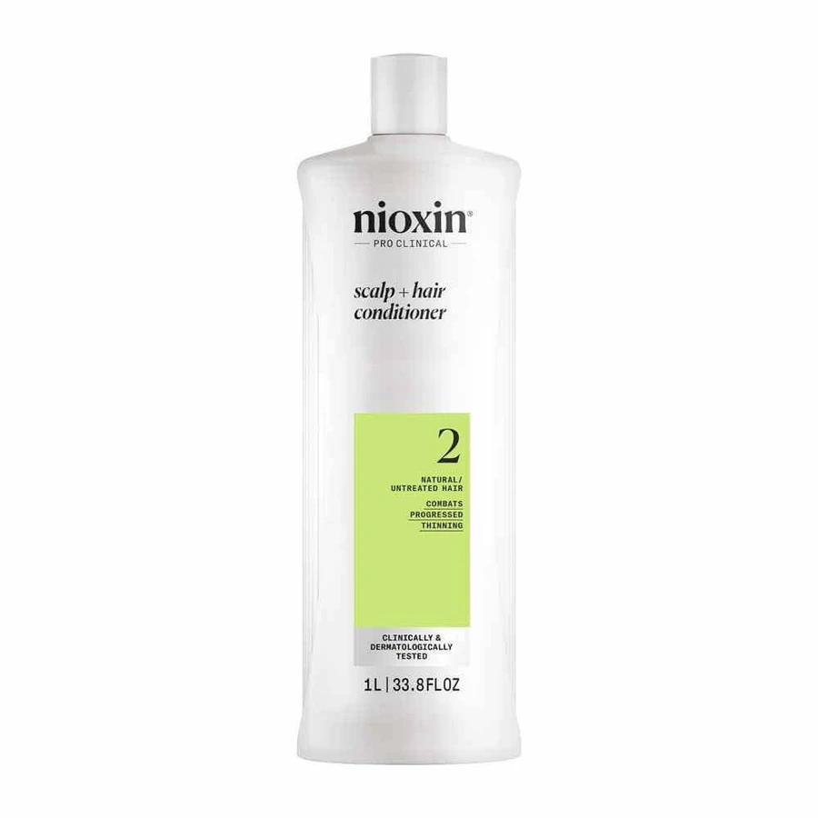 Nioxin System 2 Кондиционер для натуральных волос и усиленного выпадения 1 л: цены и характеристики