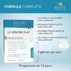 Биоцит для похудения Le Ventre Plat Probiotiques 30 капсул: цены и характеристики