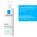 Молочко для тіла La Roche-Posay Lipikar Реліпідація проти сухості сухої та чутливої шкіри 400 мл: ціни та характеристики